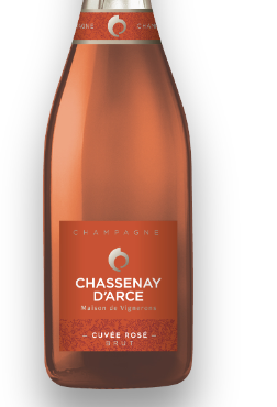 Champagne Chassenay d’arce cuvée rosé Brut