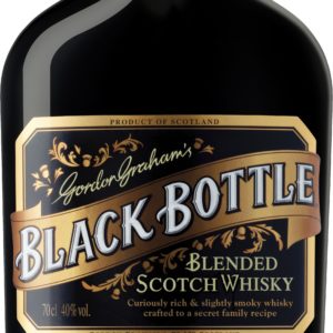 whisky black bottle