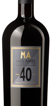 AOC Maury – Mas Amiel – 40 ans d’âge 